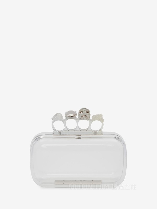 Skull四指节环手拿包