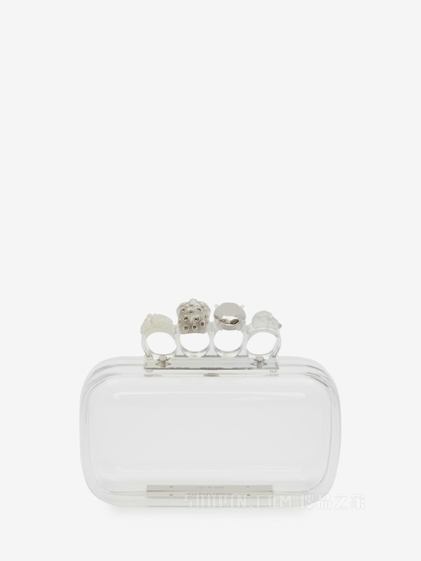 Skull四指节环手拿包