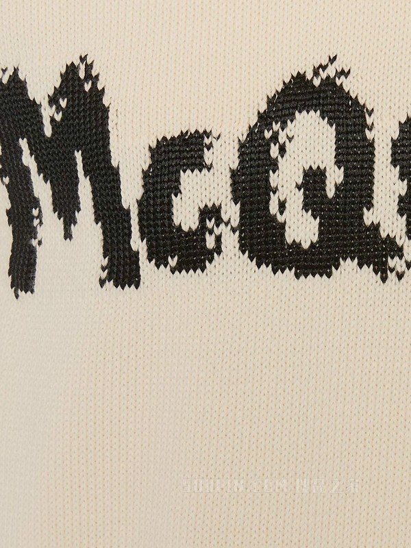 McQueen涂鸦圆领套衫