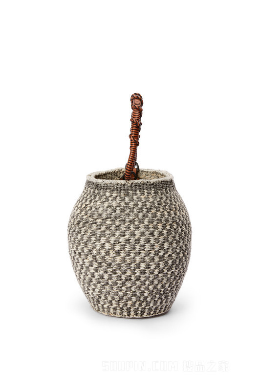 纸和牛皮革 Jiseung Bucket 手袋