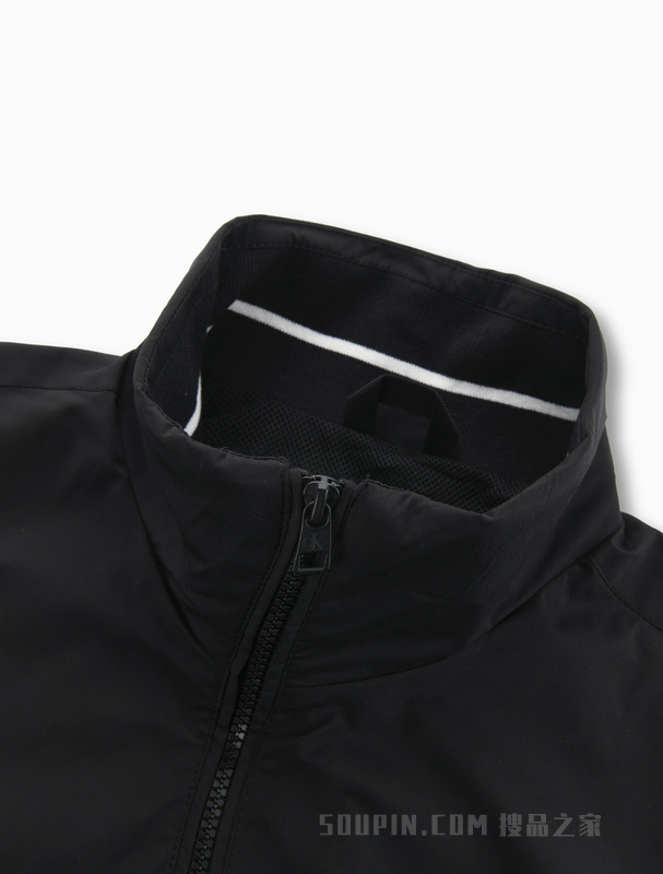 Calvin Klein 22春季新款男士简约立领正反LOGO单夹克外套ZM01839