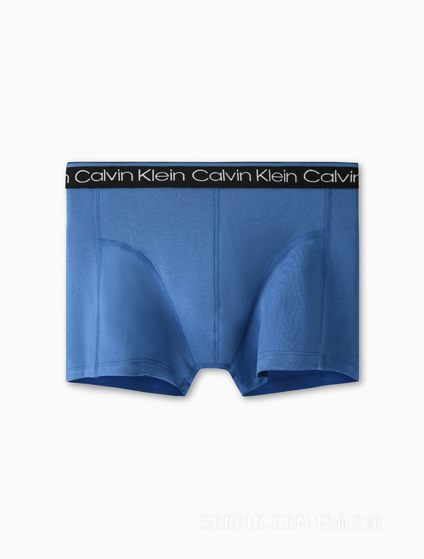 Calvin Klein 22春夏男三条装循环LOGO腰边棉质透气贴身平角内裤NP2421O