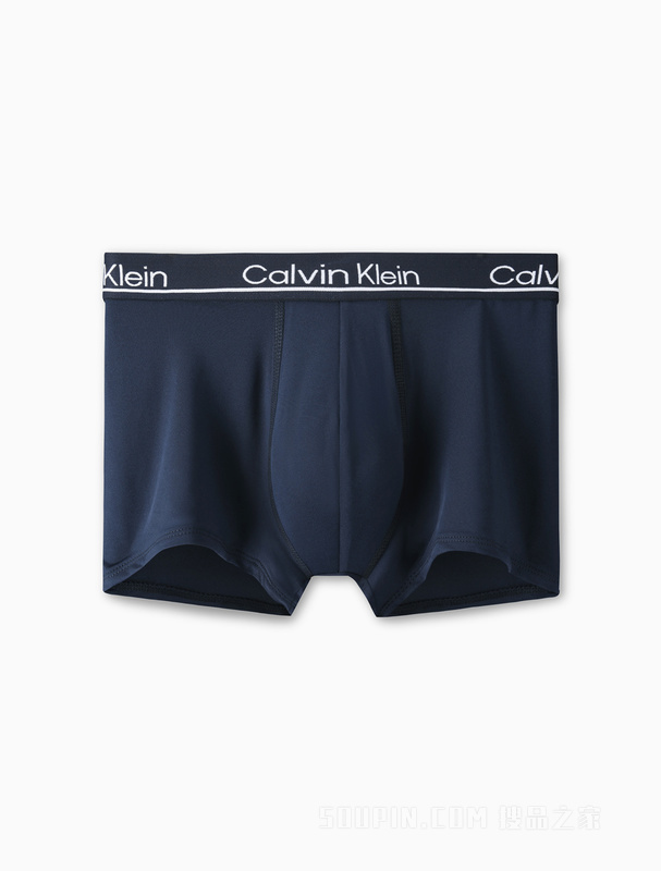 Calvin Klein 22春夏男士三条装循环LOGO弹力轻薄透气平角内裤NP2443O