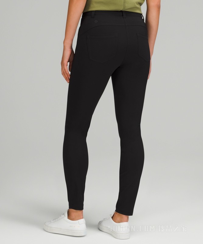 City Sleek 女士修身高腰长裤