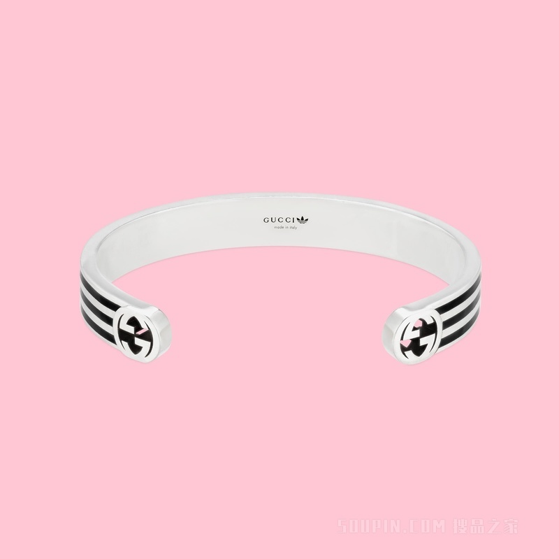 adidas x Gucci联名系列手镯 925纯银
