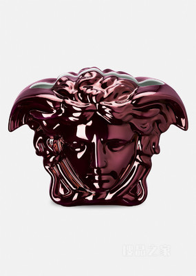Medusa Grande紫红色花瓶30cm