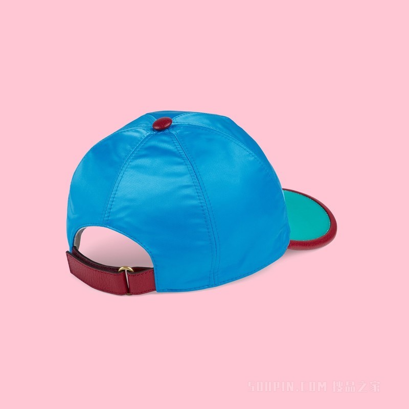 adidas x Gucci联名系列棒球帽 蓝色