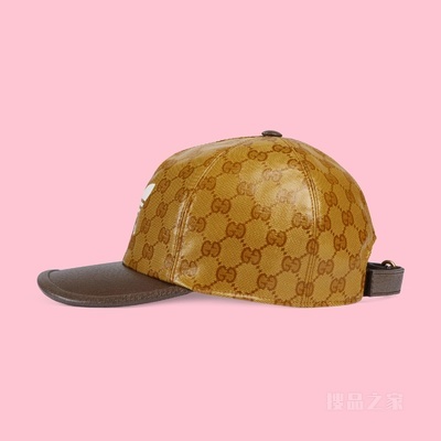 adidas x Gucci联名系列棒球帽 米色和棕色
