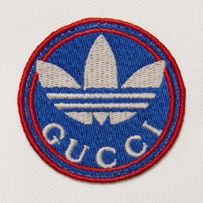 adidas x Gucci联名系列针织棉夹克 白色