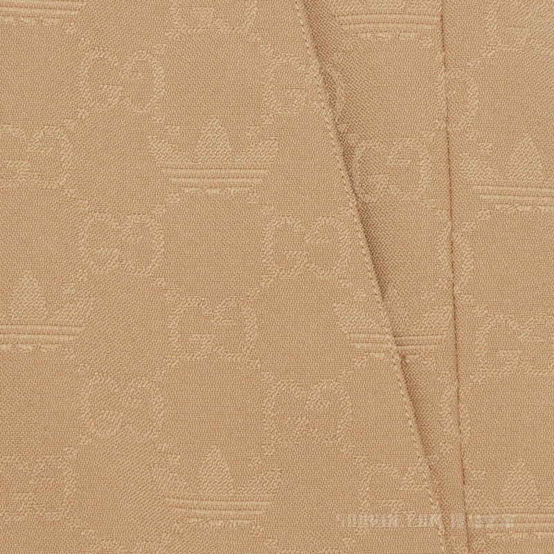 adidas x Gucci联名系列GG Trefoil提花短裤 米色