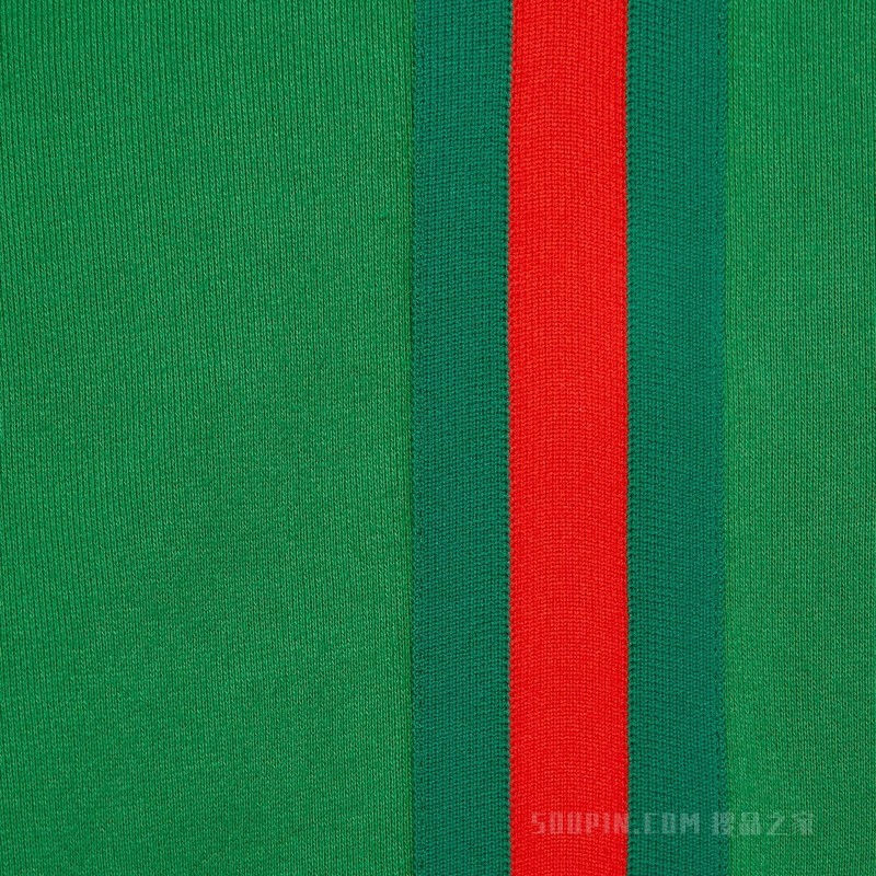 adidas x Gucci联名系列棉质卫衣 绿色