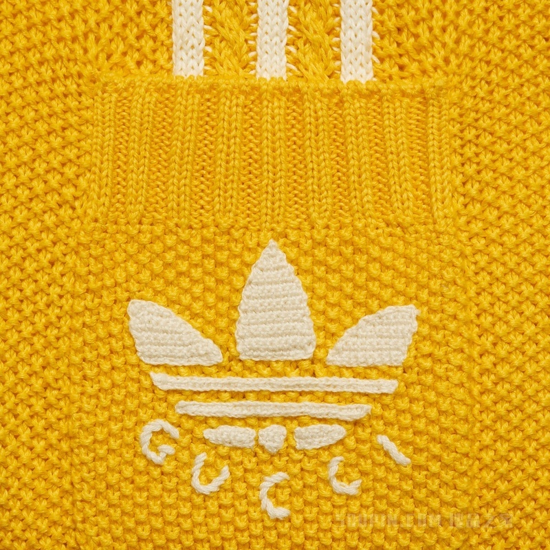 adidas x Gucci联名系列开衫 黄色