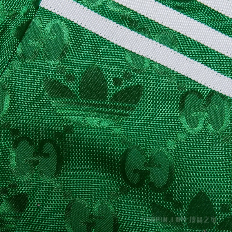 adidas x Gucci联名系列飞行员夹克 绿色