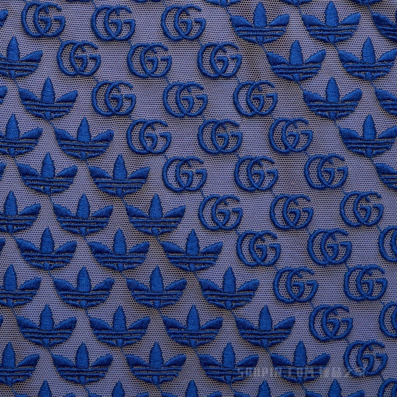adidas x Gucci联名系列GG薄纱半身裙 蓝色
