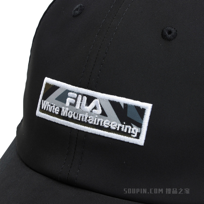 FILA x White Mountaineering联名男女同款基础时尚潮玩棒球帽