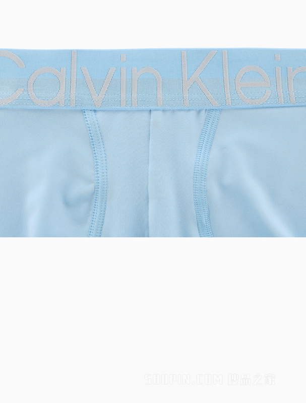 Calvin Klein 22春夏男士时尚醒目提花LOGO低腰轻薄透气平角内裤NB2974