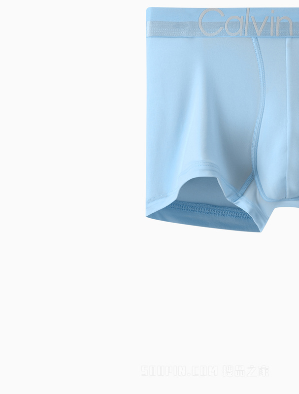 Calvin Klein 22春夏男士时尚醒目提花LOGO低腰轻薄透气平角内裤NB2974