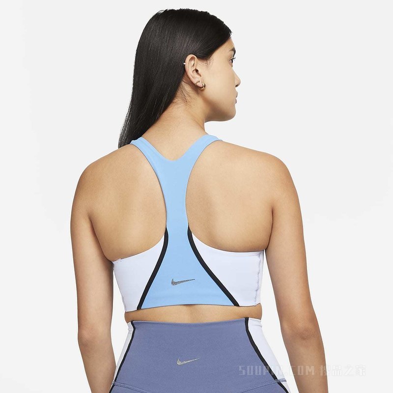 Nike Yoga Dri-FIT Swoosh 女子中强度支撑衬垫运动内衣