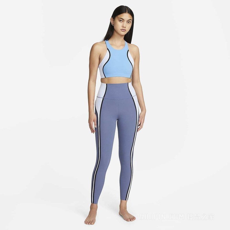 Nike Yoga Dri-FIT Swoosh 女子中强度支撑衬垫运动内衣