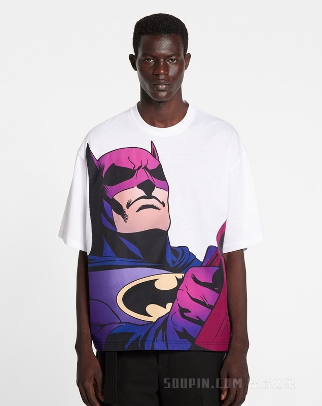 BATMAN蝙蝠侠男士印花T恤