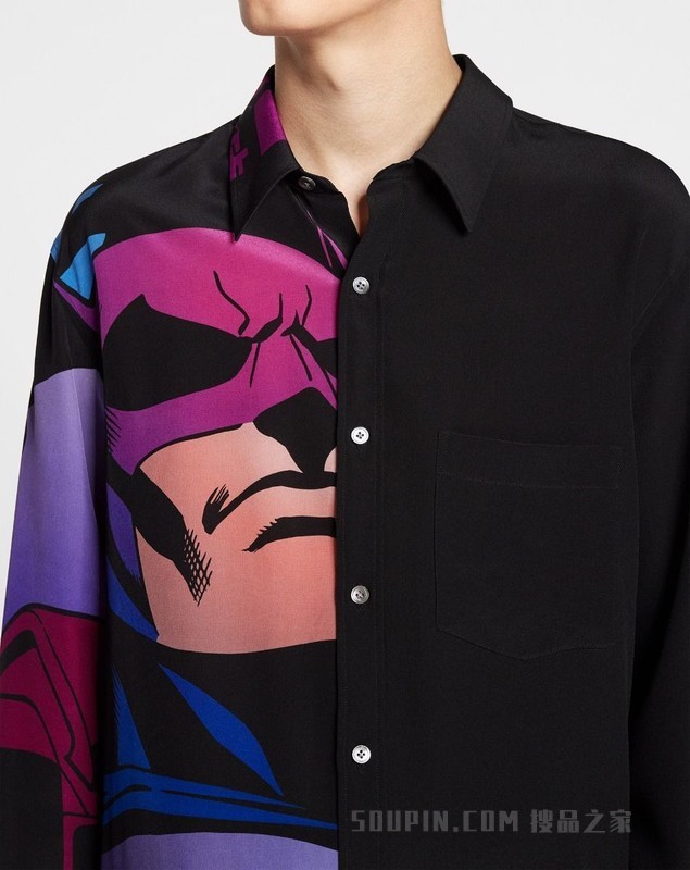 BATMAN蝙蝠侠男士休闲衬衫