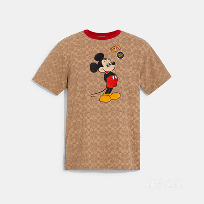 DISNEY X COACH米奇经典标志T恤 RYU