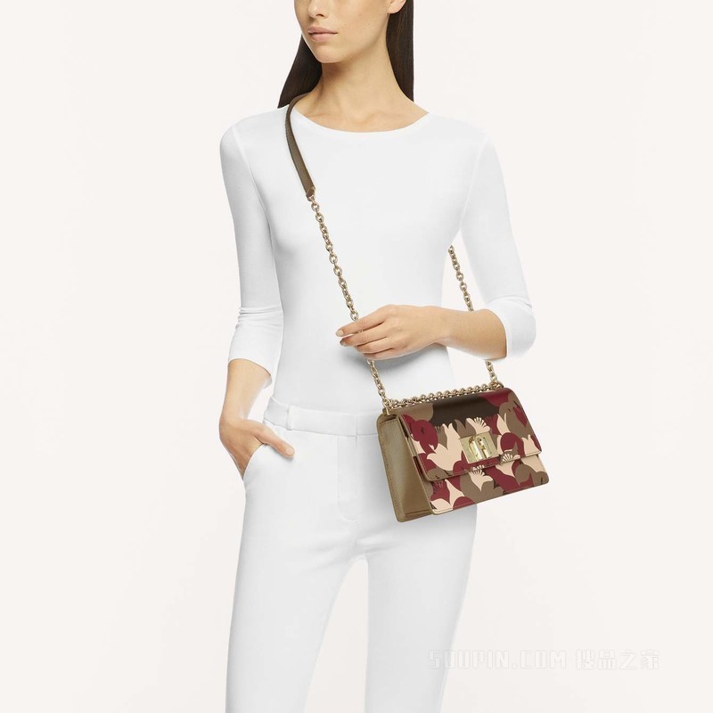 迷你斜挎包 Pergamena (White) Furla Mimi'
