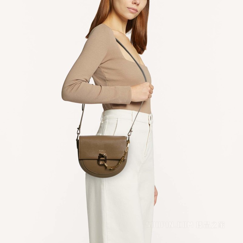 迷你斜挎包 Fango (Brown) Furla Miss Mimi'