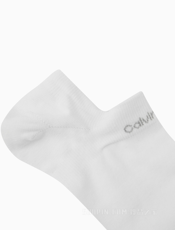 【父亲节礼物】Calvin Klein 22春季男两双装浅口提花运动短袜CKP32851
