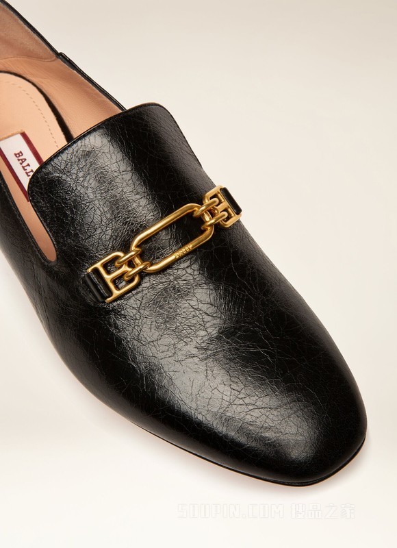 Darcie 传统红色皮革乐福鞋