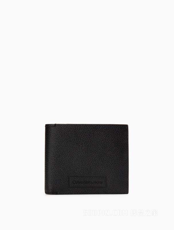 Calvin Klein 22初秋男士商务压纹LOGO多卡位短款折叠卡包票夹HP1815