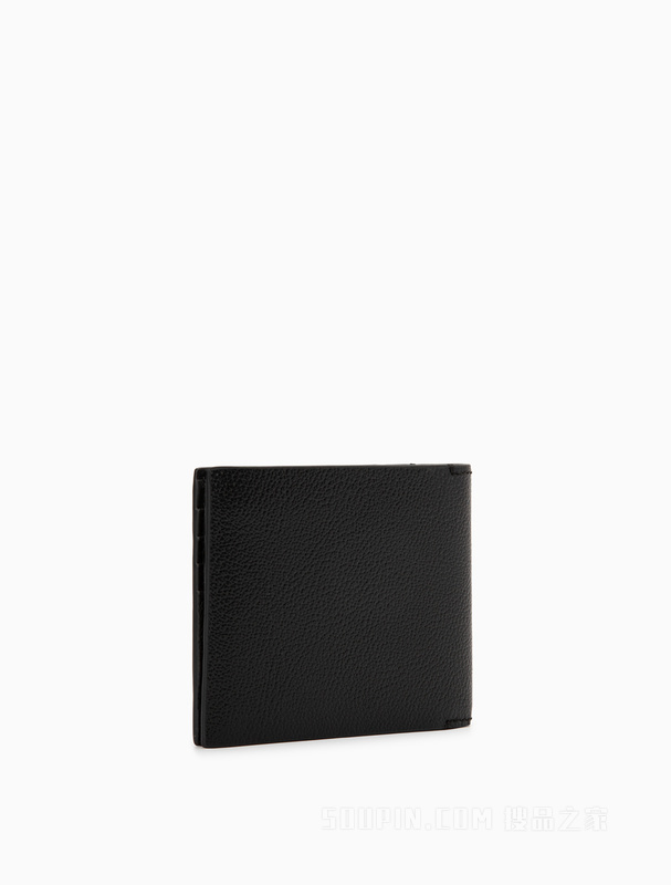 Calvin Klein 22初秋男士商务压纹LOGO多卡位短款折叠卡包票夹HP1815