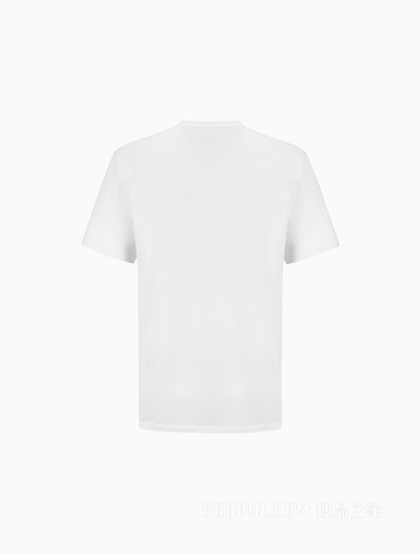 Calvin Klein 22春夏新款男士时尚圆领纯棉醒目字母印花短袖T恤40HM825