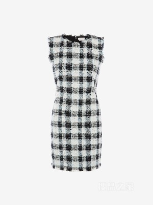 Boucle Tweed Mini Dress