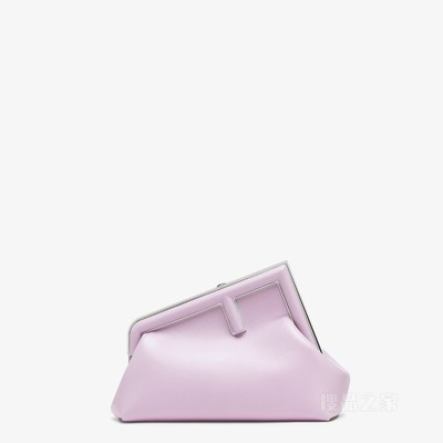 Fendi First小号手袋 浅紫色皮革手袋