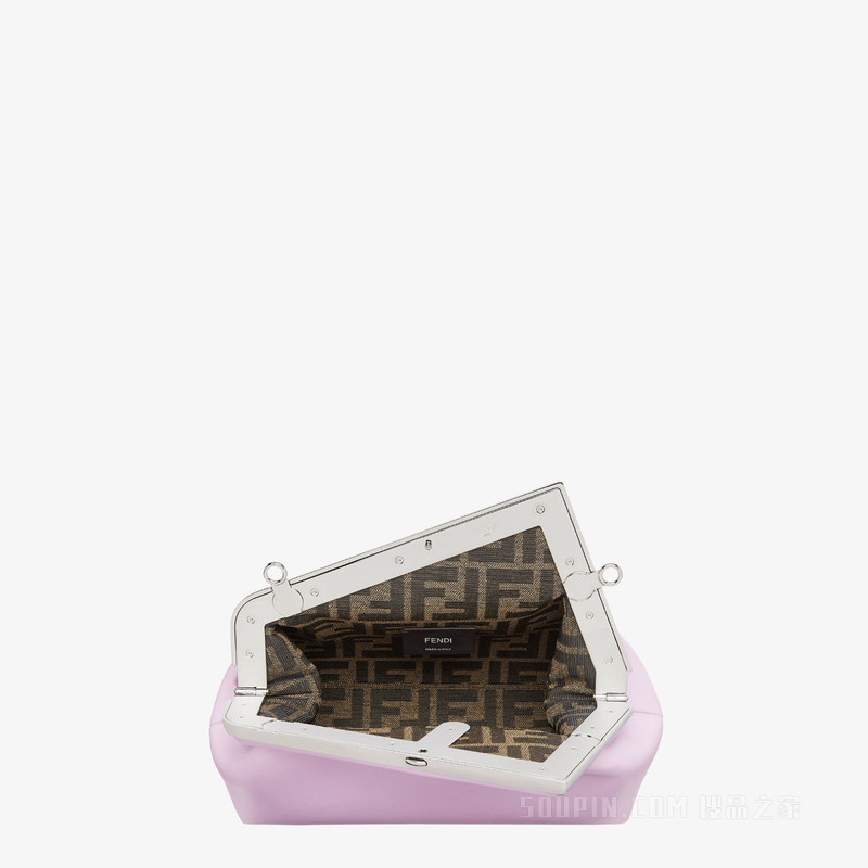 Fendi First小号手袋 浅紫色皮革手袋