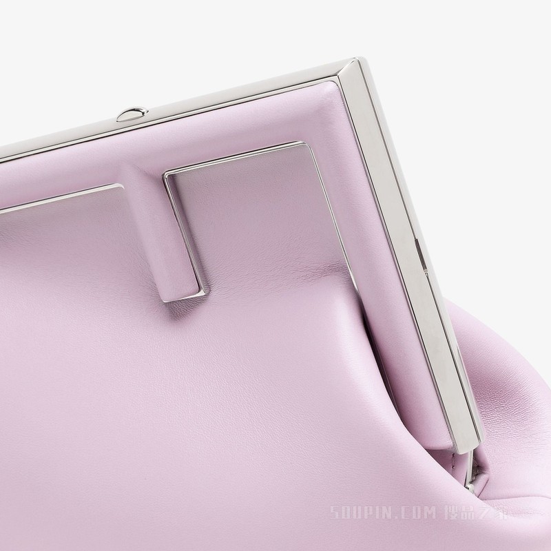 Fendi First小号手袋 浅紫色皮革手袋