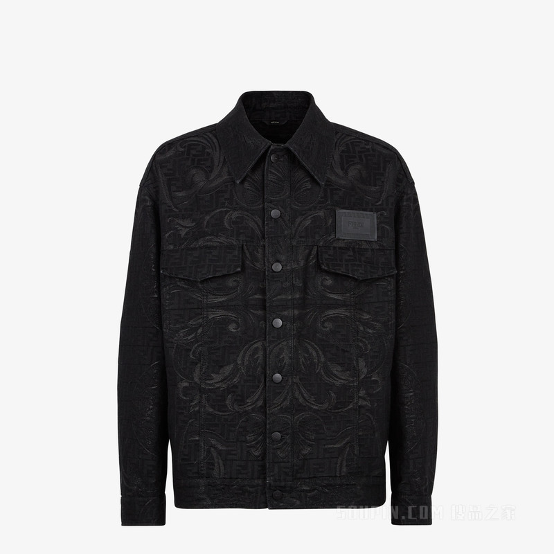 夹克 Fendace黑色棉质夹克