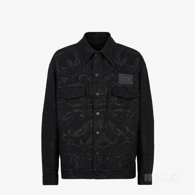 夹克 Fendace黑色棉质夹克