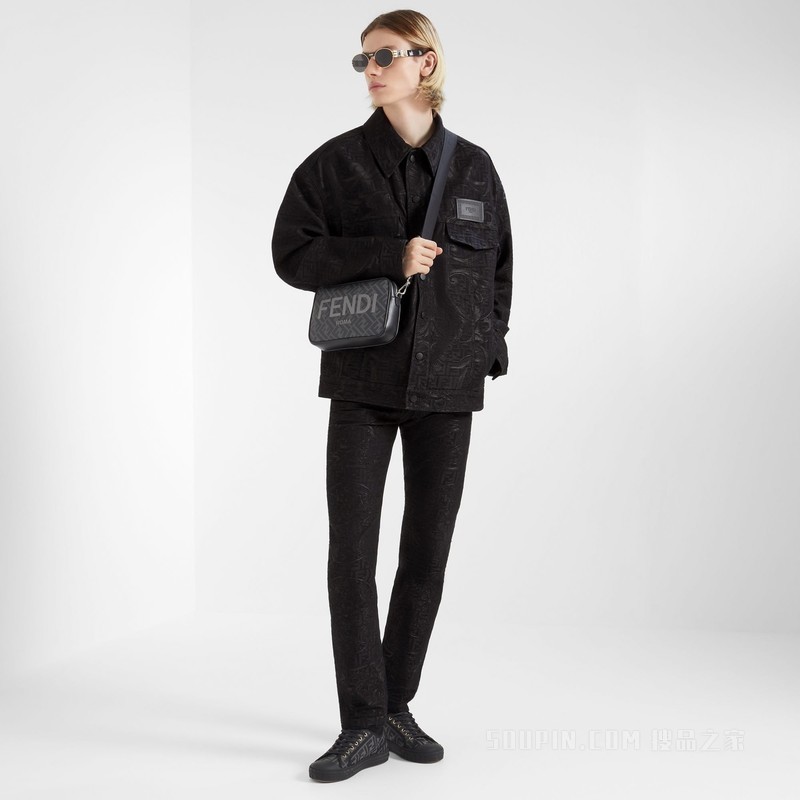 夹克 Fendace黑色棉质夹克