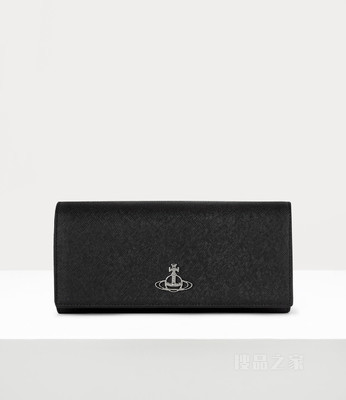 Saffiano Long Card Holder