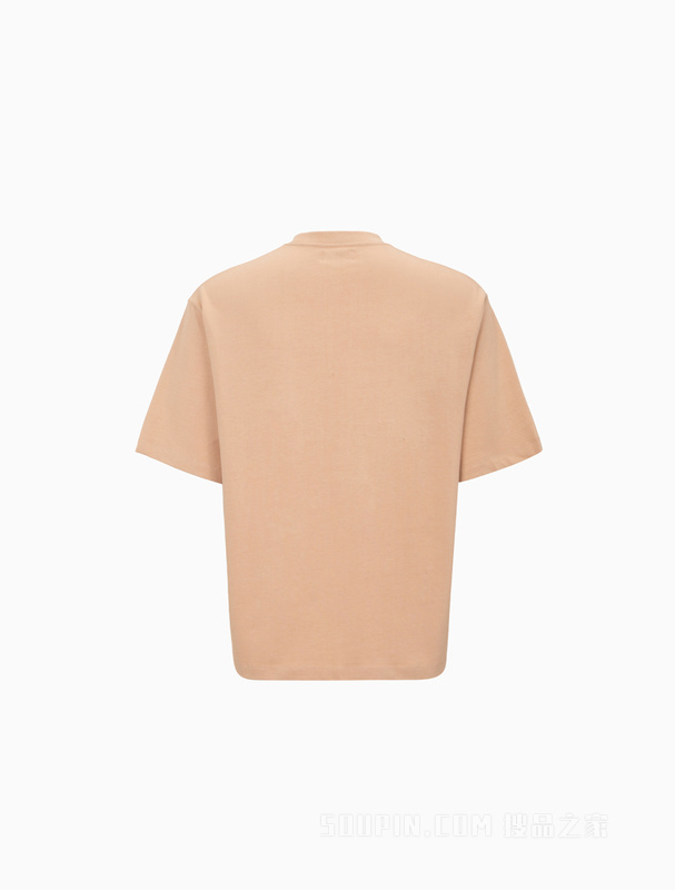 【简约系列】Calvin Klein 22春夏男女同款纯棉花田印花短袖T恤40644ST