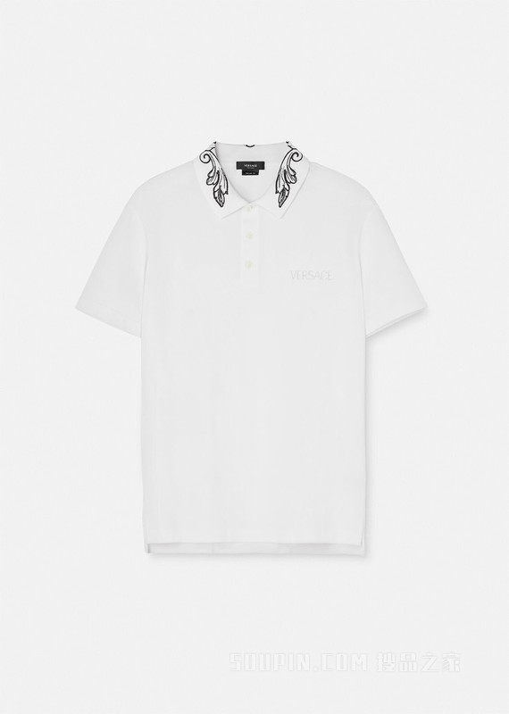 Barocco刺绣Polo衫