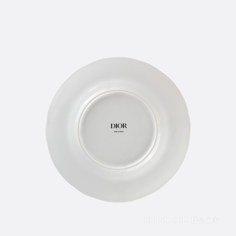 甜品碟 蓝色 Lion 茹伊印花