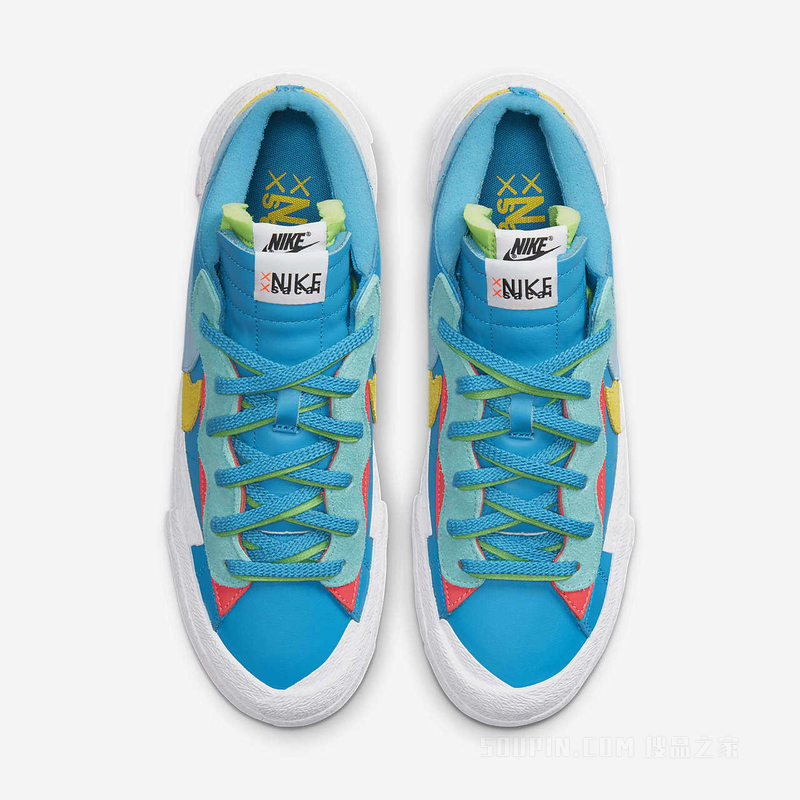 Nike Blazer Low/sacai/KAWS 男子运动鞋