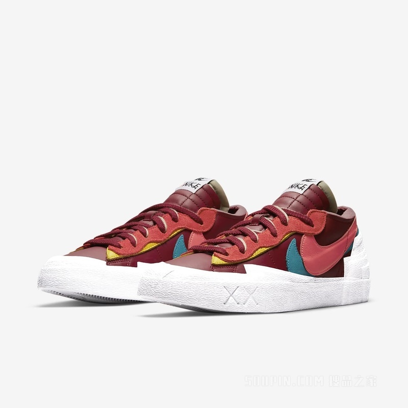 Nike Blazer Low/sacai/KAWS 男子运动鞋