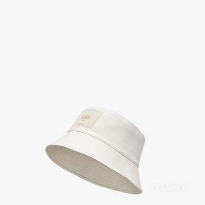 帽子 白色牛仔渔夫帽