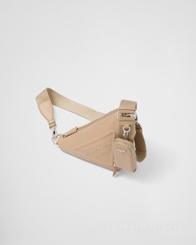Prada Triangle 皮革三角包