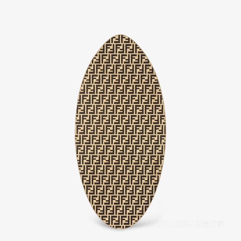 冲浪板 米色木质冲浪板