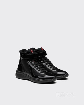 Prada America&#39;s Cup 高帮运动鞋